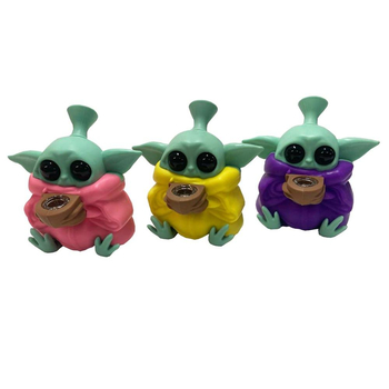 Бонг Baby Yoda - Бренд Star Wars - Магазин ТОПовых приборов и аксессуаров для  курения  bongstore.ru
